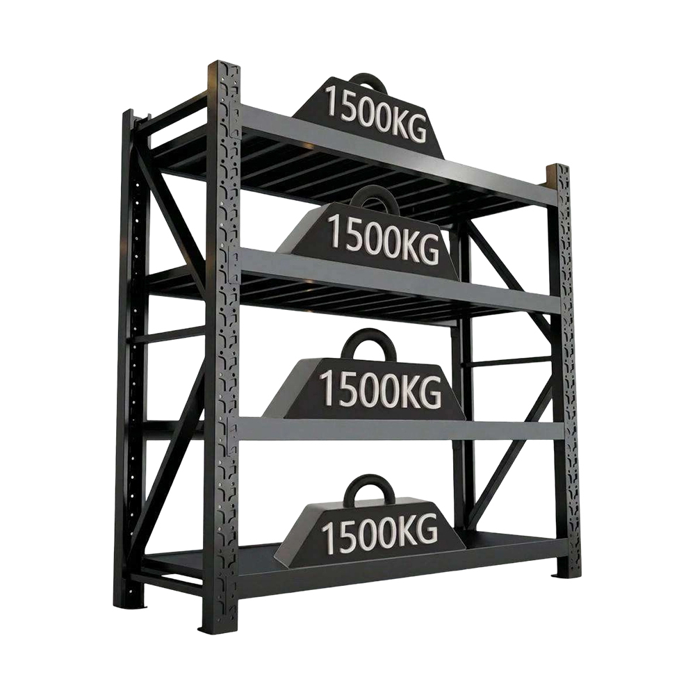 Tugas Berat 1500kg/Lapisan Rak Penyimpanan Keluli Rak Logam Tugas Berat 1500kg/Lapisan Rak Penyimpanan Keluli Rak Logam