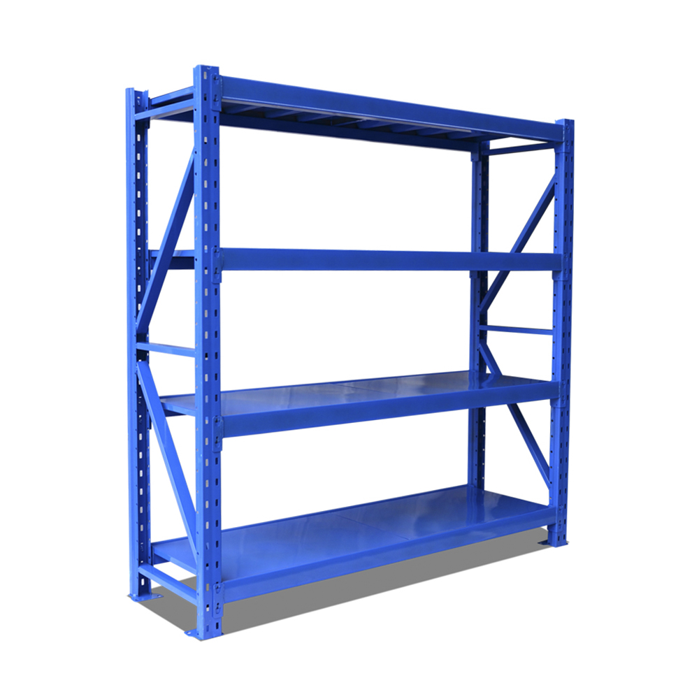 Rak Penyimpanan Keluli Tugas Berat untuk Penyimpanan Gudang Industri