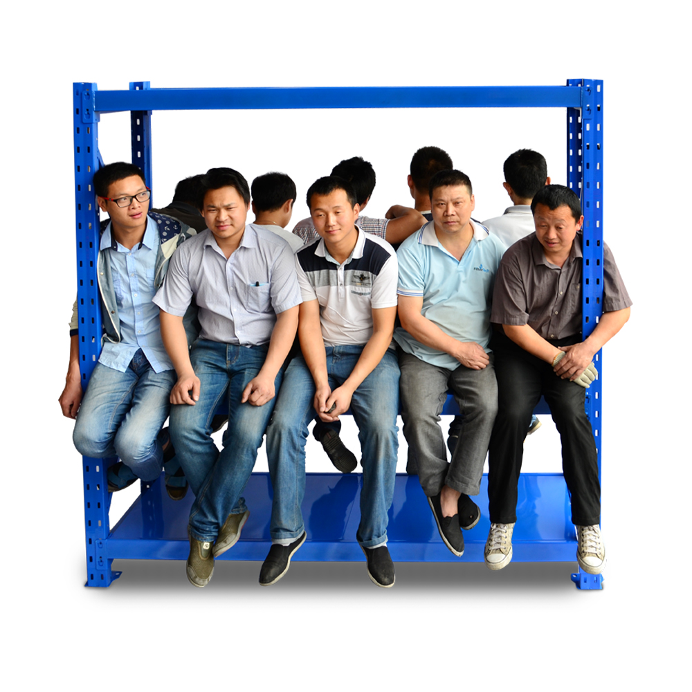 Rak Penyimpanan Keluli Tugas Berat untuk Penyimpanan Gudang Industri