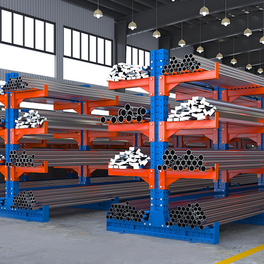 Rak Cantilever Tugas Berat untuk Penyimpanan Gudang Industri Rak Cantilever Tugas Berat untuk Penyimpanan Gudang Industri