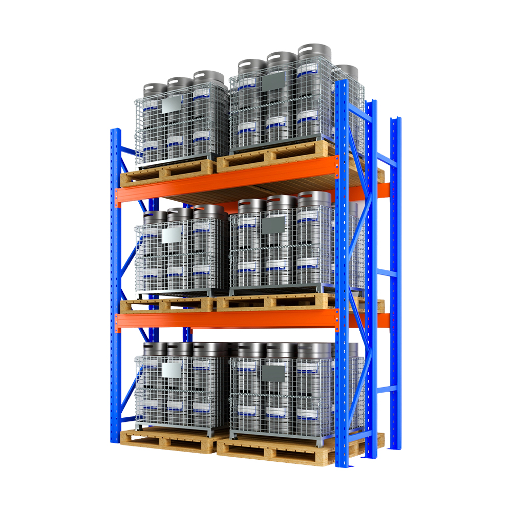 Sistem Rak Pallet Tugas Berat untuk Susun Gudang