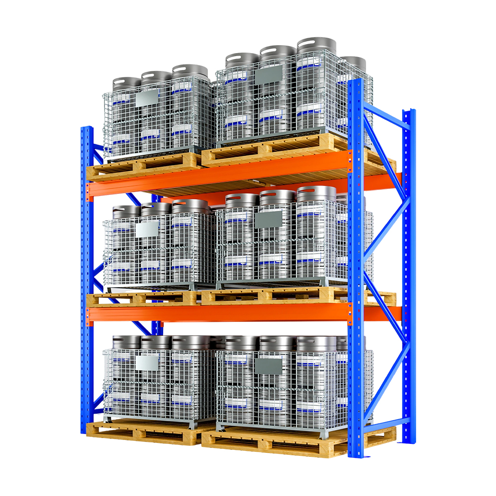 Sistem Rak Pallet Tugas Berat untuk Susun Gudang