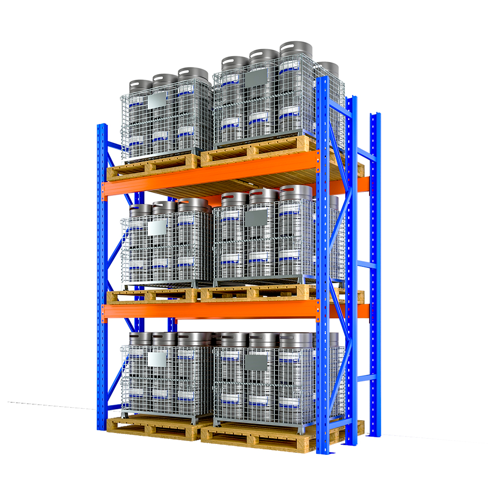 Sistem Rak Pallet Tugas Berat untuk Susun Gudang