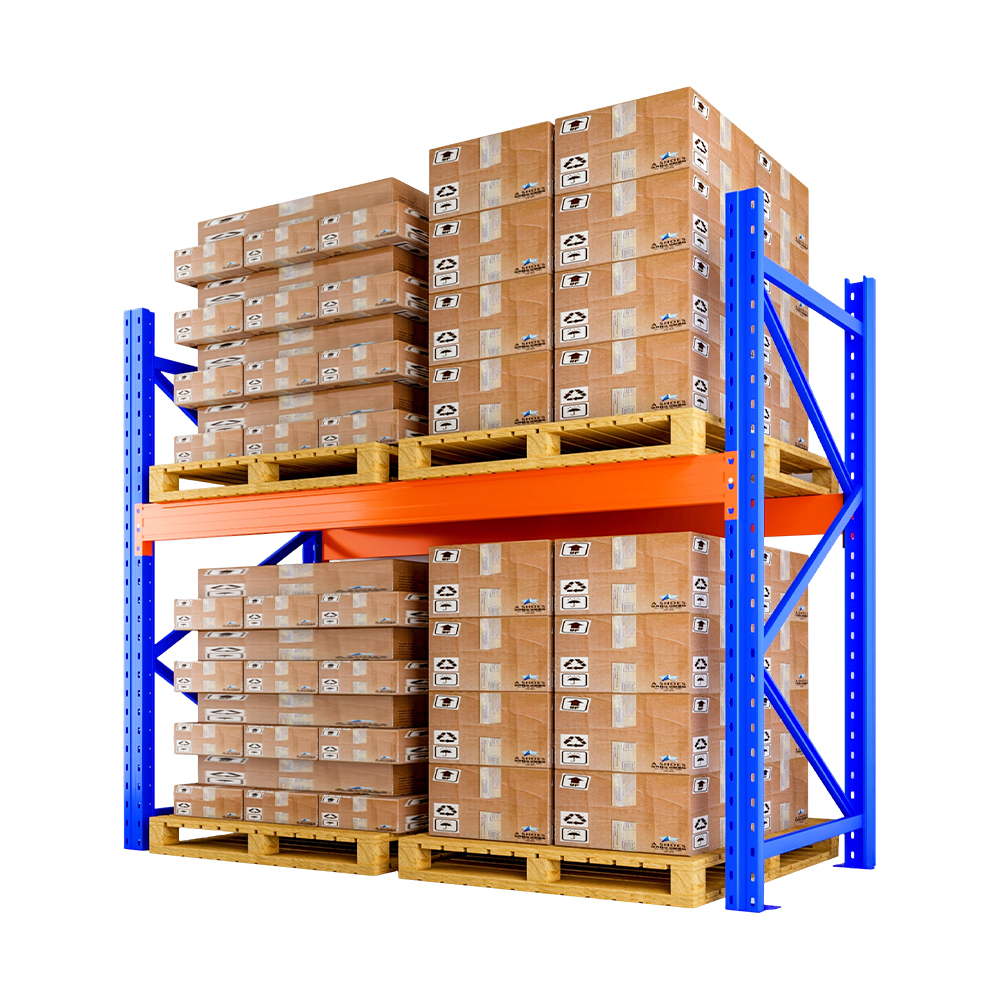 Rak Penyimpanan Pallet Tugas Berat Rak Susun Sistem