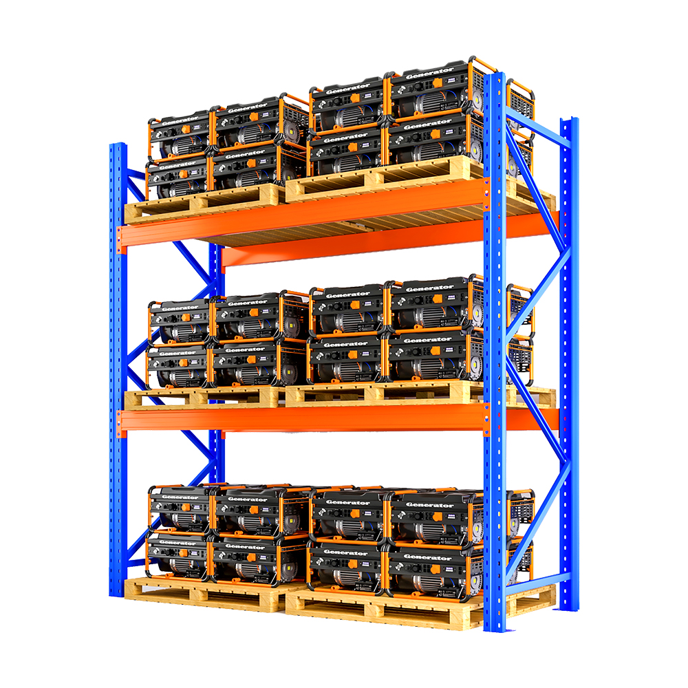 Sistem Rak Pallet Tugas Berat untuk Susun Gudang