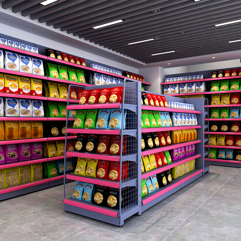 Rak Modular Boleh Laras untuk Runcit & Kedai Serbaneka Rak Modular Boleh Laras untuk Runcit & Kedai Serbaneka